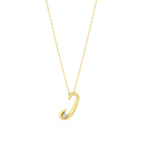 0.03 Karat Diamante I Harf Collana