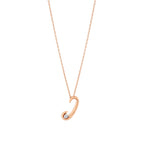 0.03 Karat Diamante I Harf Collana