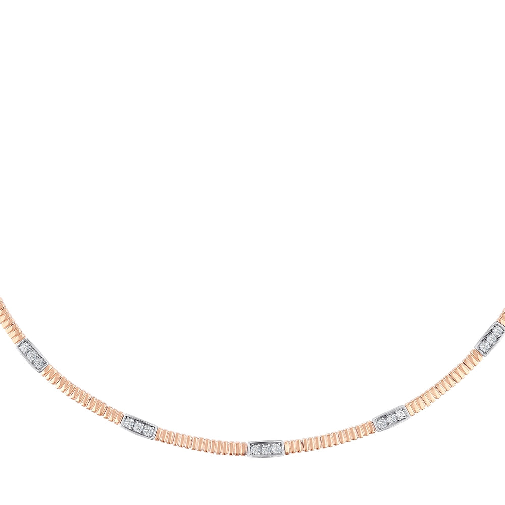 0.66 Karat Diamante Collana