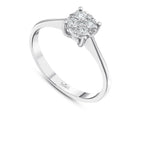 0.16 Karat Avani Diamante Anello