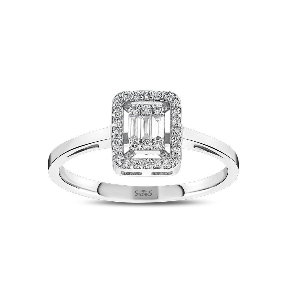 0.17 Karat Bella Diamante Anello