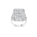 1.88 Karat Emma Baget Diamante Anello