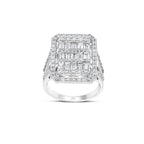 1.88 Karat Emma Baget Diamante Anello