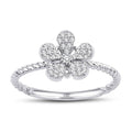 0.18 Karat Folia Diamante Anello
