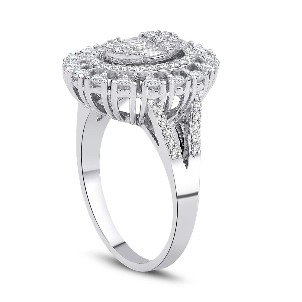 0.92 Karat Alina Baget Diamante Anello
