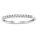 0.09 Karat Laranj Yarımtur Diamante Anello