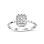 0.17 Karat Penny Diamante Anello