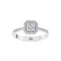 0.31 Karat Diamante Anello