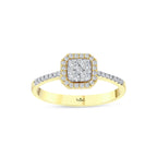 0.31 Karat Diamante Anello