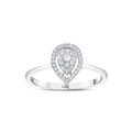 0.19 Karat Stilla Diamante Anello