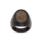 0.93 Karat Erkek Diamante Anello