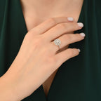 1.26 Karat Laranj Baget Diamante Parure