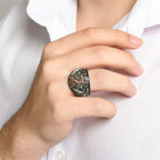 0.04 Karat Ancora Diamante Erkek Anello