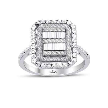 0.20 Karat Ximena Baget Diamante Anello