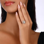 1.48 Karat Fancy Sarı Diamante Anello