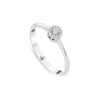 0.07 Karat Diamante Anello