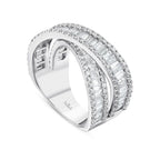 2.30 Karat Baget Diamante Anello