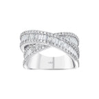2.30 Karat Baget Diamante Anello