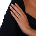 2.30 Karat Baget Diamante Anello