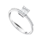0.25 Karat Anna Baget Diamante Anello