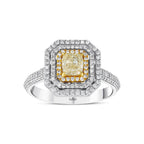 1.07 Karat Fancy Diamante Anello