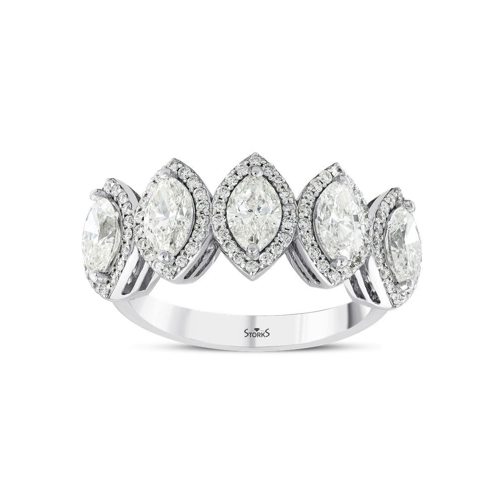 2.40 Karat Diamante Markiz Beştaş Anello