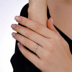 0.14 Karat Unus Diamante Anello