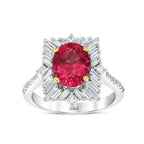 3.52 Karat Yakut Diamante Anello