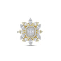 1.30 Karat Baget Diamante Anello
