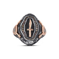 0.32 Karat Diamante Erkek Anello