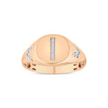 0.08 Karat I Harf Diamante Anello