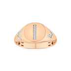 0.08 Karat I Harf Diamante Anello