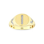 0.08 Karat I Harf Diamante Anello