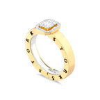0.73 Karat Baget Diamante Storks Anello