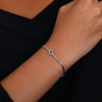 0.54 Karat Laranj Zümrüt Diamante Bracciale
