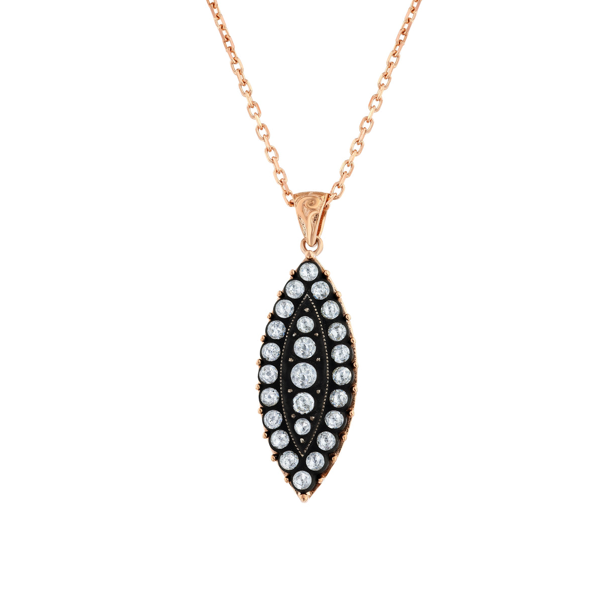 0.55 Karat Elmas Collana