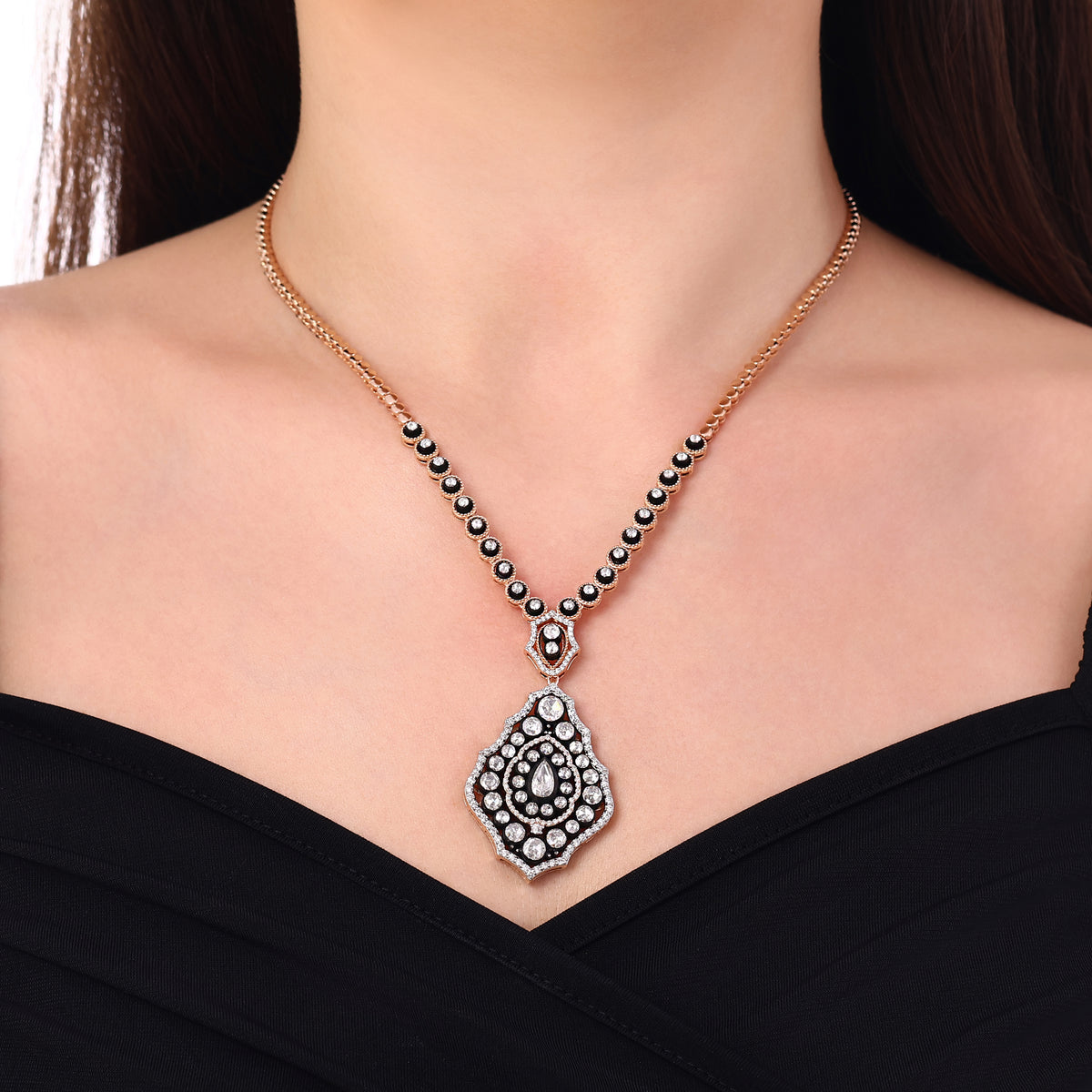 4.10 Karat Elmas Pırlanta Gerdanlık