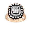 0.57 Karat Rana Elmas Diamante Anello