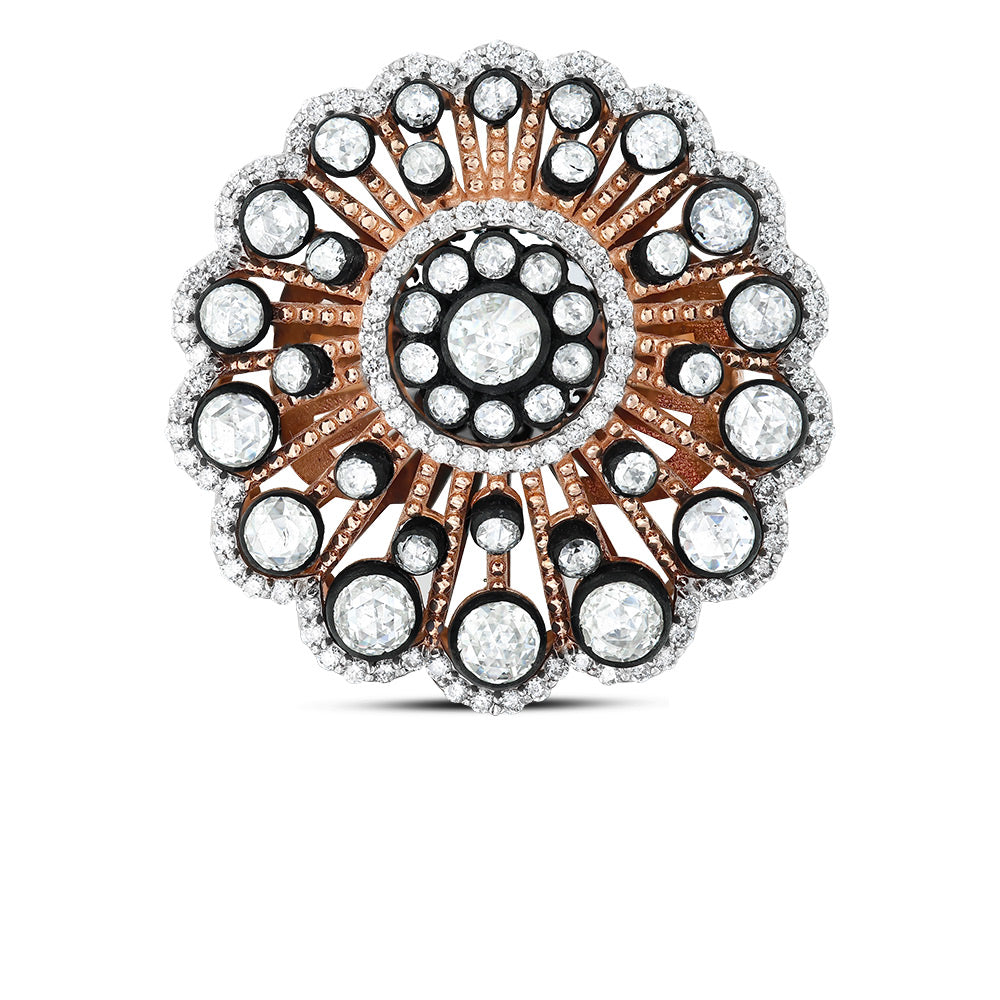 1.82 Karat Menta Elmas Diamante Anello