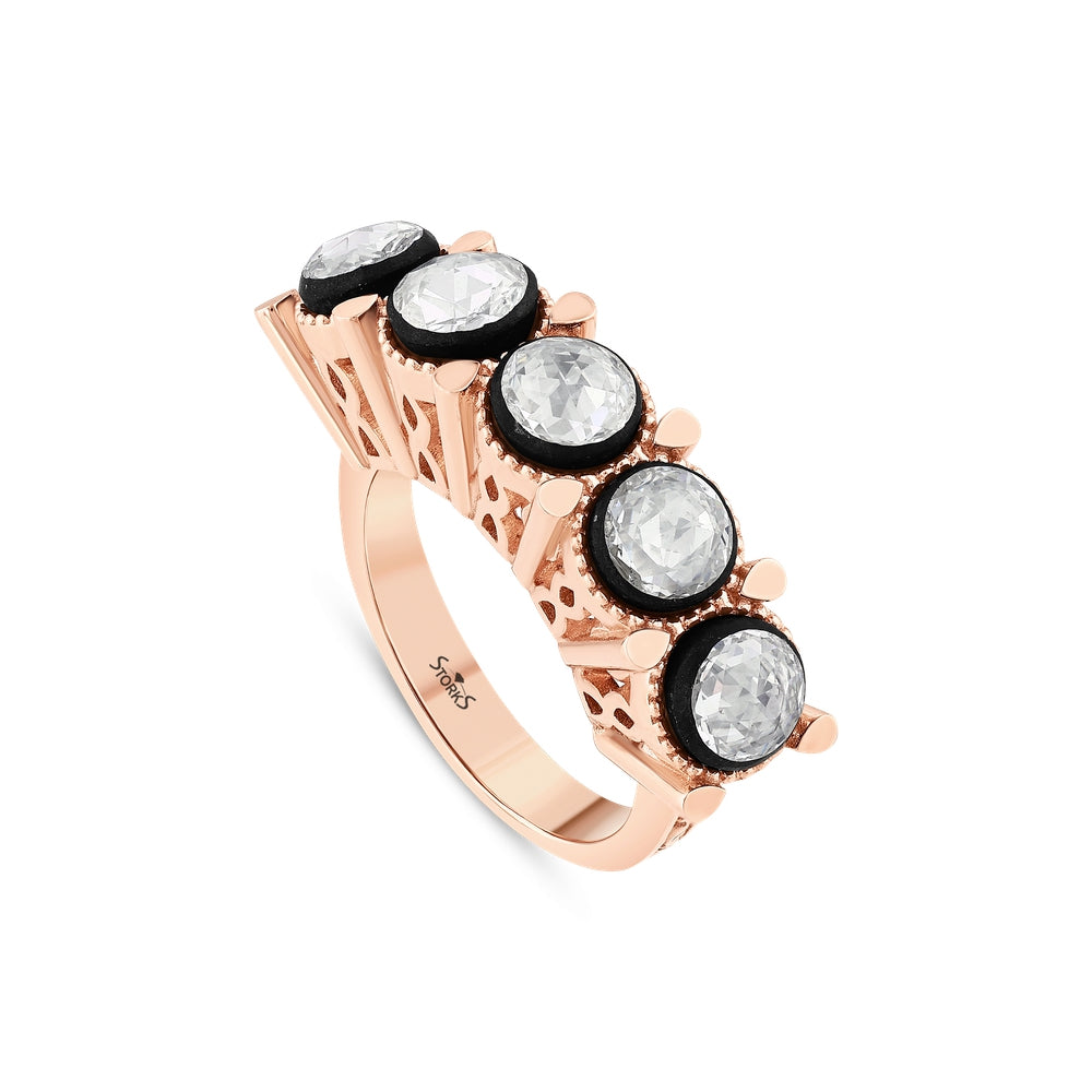 1.65 Karat Elmas Beştaş Anello