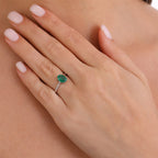 1.14 Karat Zümrüt Anello