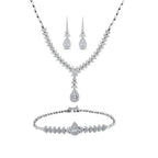 3.85 Karat Baget Pırlanta Set