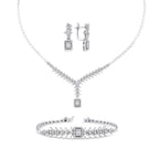 3.57 Karat Baget Pırlanta Set