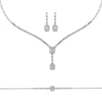 2.99 карата Herz Baget бриллиант свадебный предложение комплект