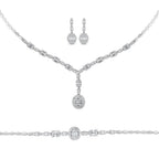 3.99 Karat Wedding Baget Pırlanta Set