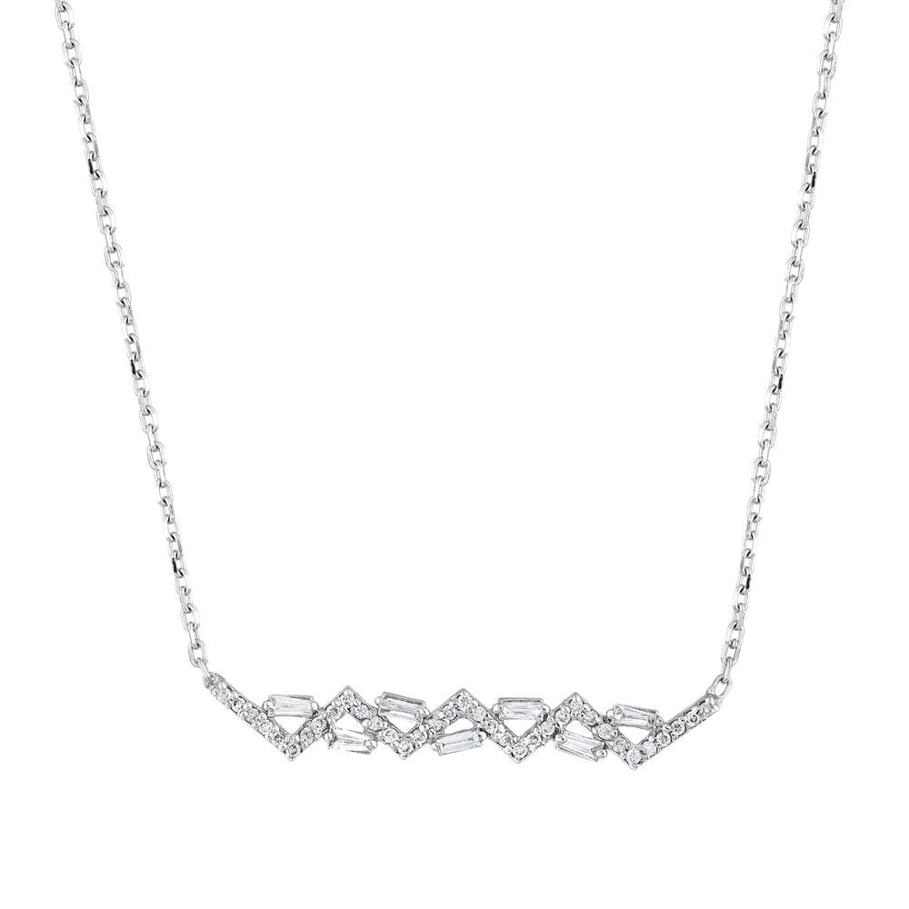 0.21 Karat Daniela Baget Diamante Collana