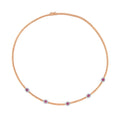1.33 Karat Yakut Diamante Collana