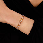 22.94 Karat Rainbow Diamante Su Yolu Bracciale