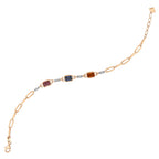 1.76 Karat Cherry Renkli Safir Diamante Bracciale