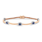 1.35 Karat Safir Pırlanta Bileklik